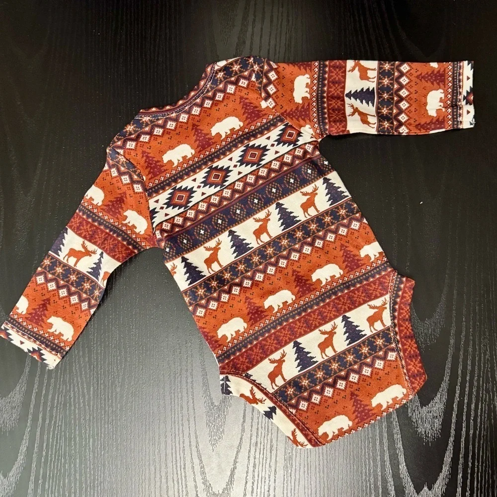 Animal Fairisle Bodysuit 4-Pack